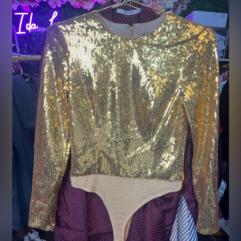 Toccini Gold Bodysuit